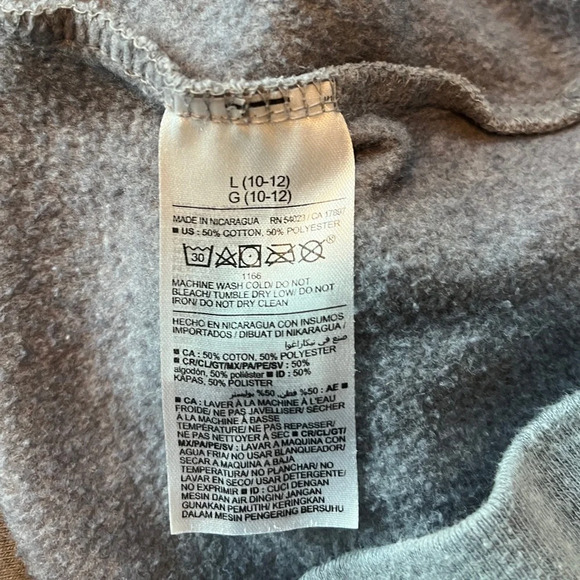 Old Navy Minecraft Grey Hoodie Sweatshirt, Unisex L (10-12) - Picture 6 of 8